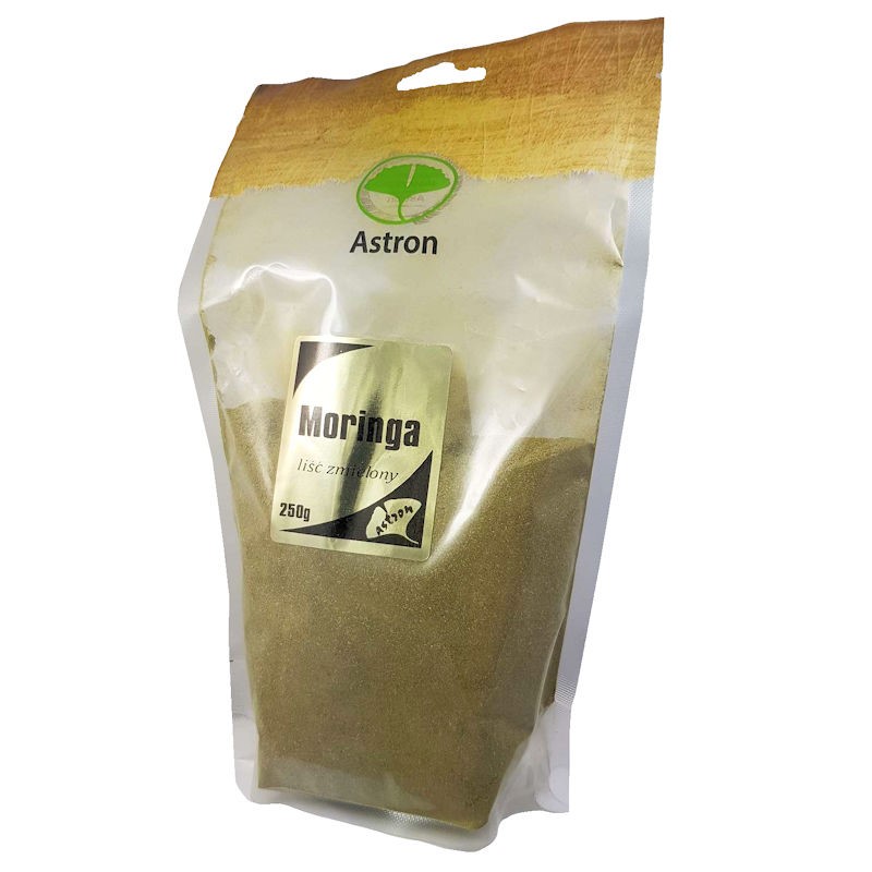 Astron Moringa Mielone Liście 250G